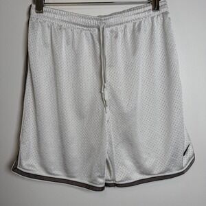 Nike White Mesh Basketball Shorts Athletic Training Gym Sportswear Size XS
